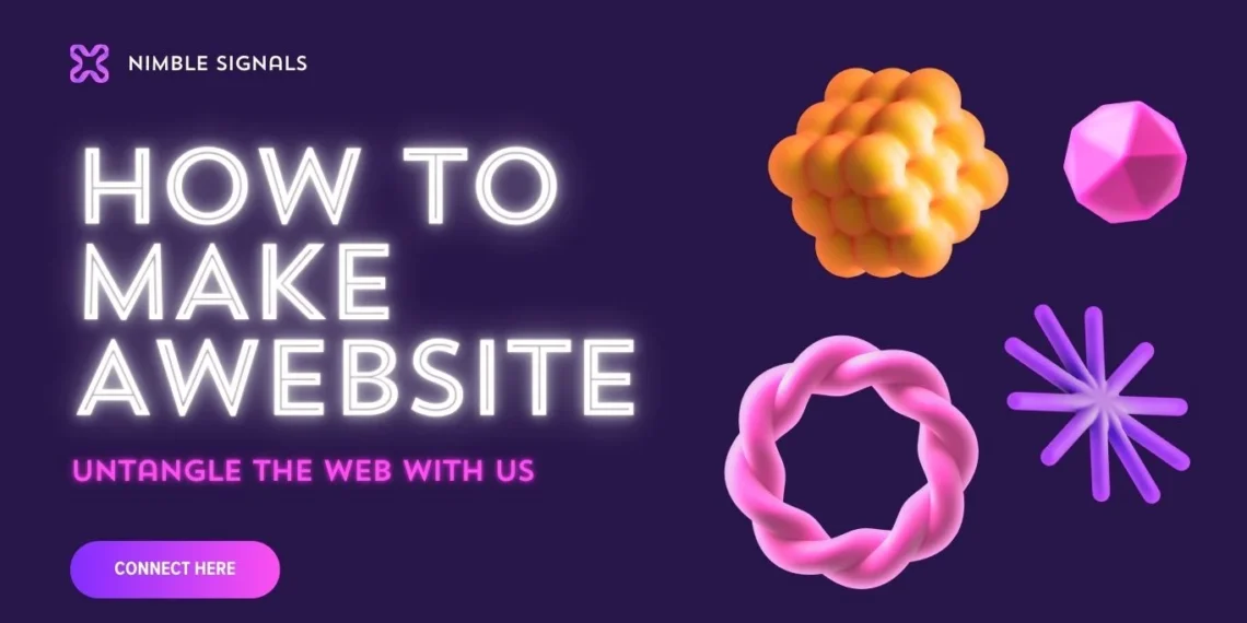 how to make a website